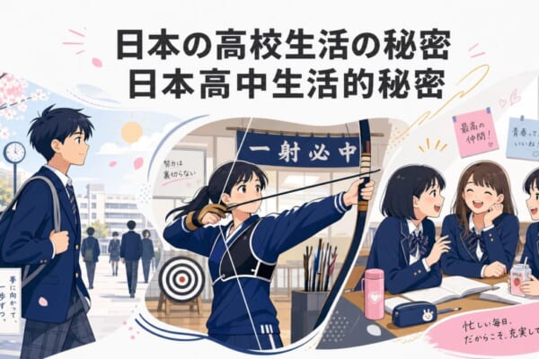 日本的高中生活超豐富！帶你實況解析一天的日常