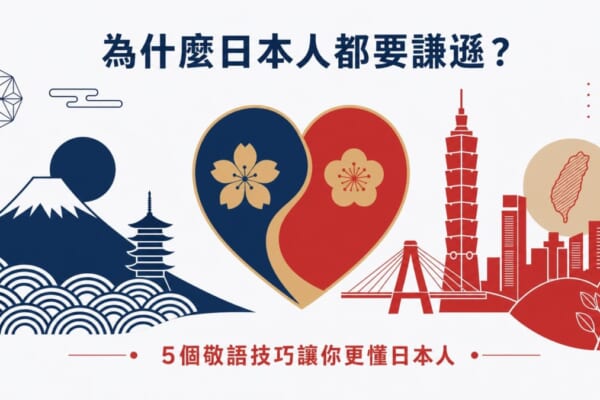 為什麼日本人都要謙遜？5個敬語技巧讓你更懂日本人和他們的文化背景