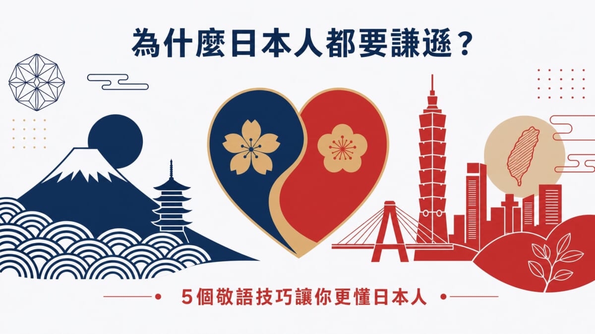 為什麼日本人都要謙遜？5個敬語技巧讓你更懂日本人和他們的文化背景