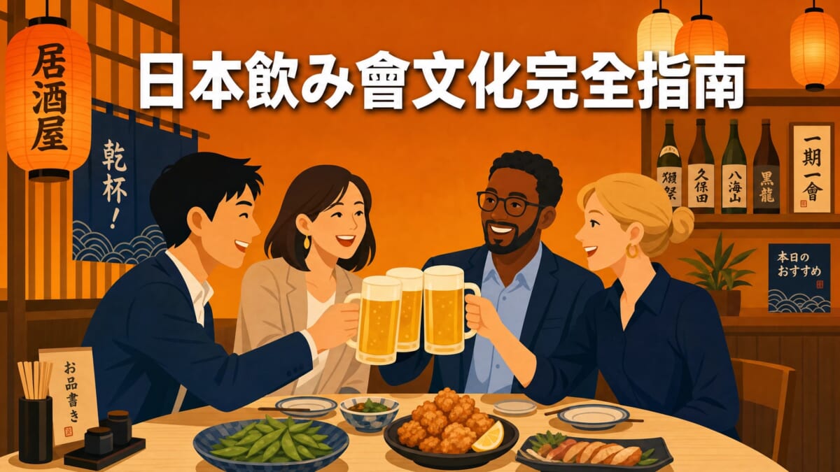 在日本工作必须知道！如何应对聚餐礼仪？5个秘诀大公开