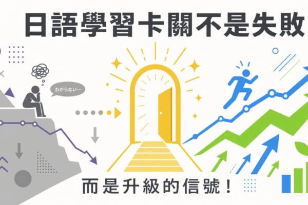 日語學習瓶頸期不是失敗而是升級信號，掌握5個突破方法重拾學習動力