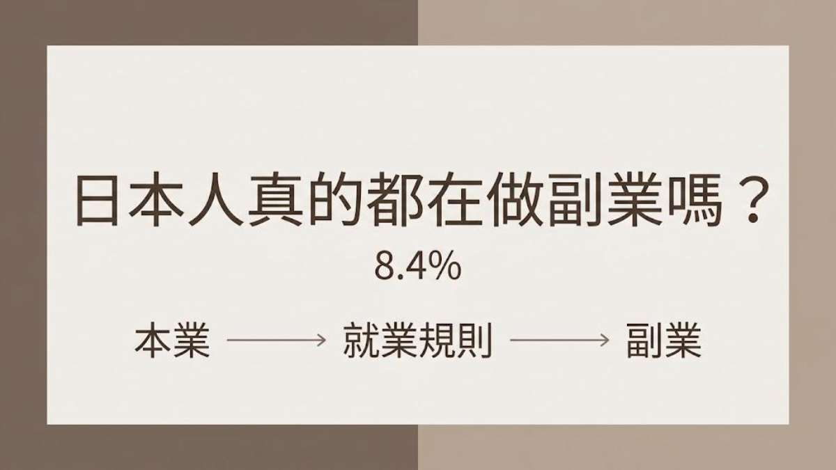 日本人真的都在做副業嗎?8.4%背後的就業規則真相+25個職場副業日文一次學會 日本人真的都在做副業嗎?8.4%背後的就業規則真相+25個職場副業日文一次學會
