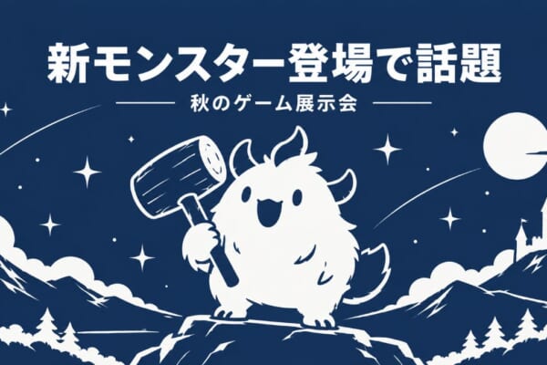 新モンスター登場イメージ