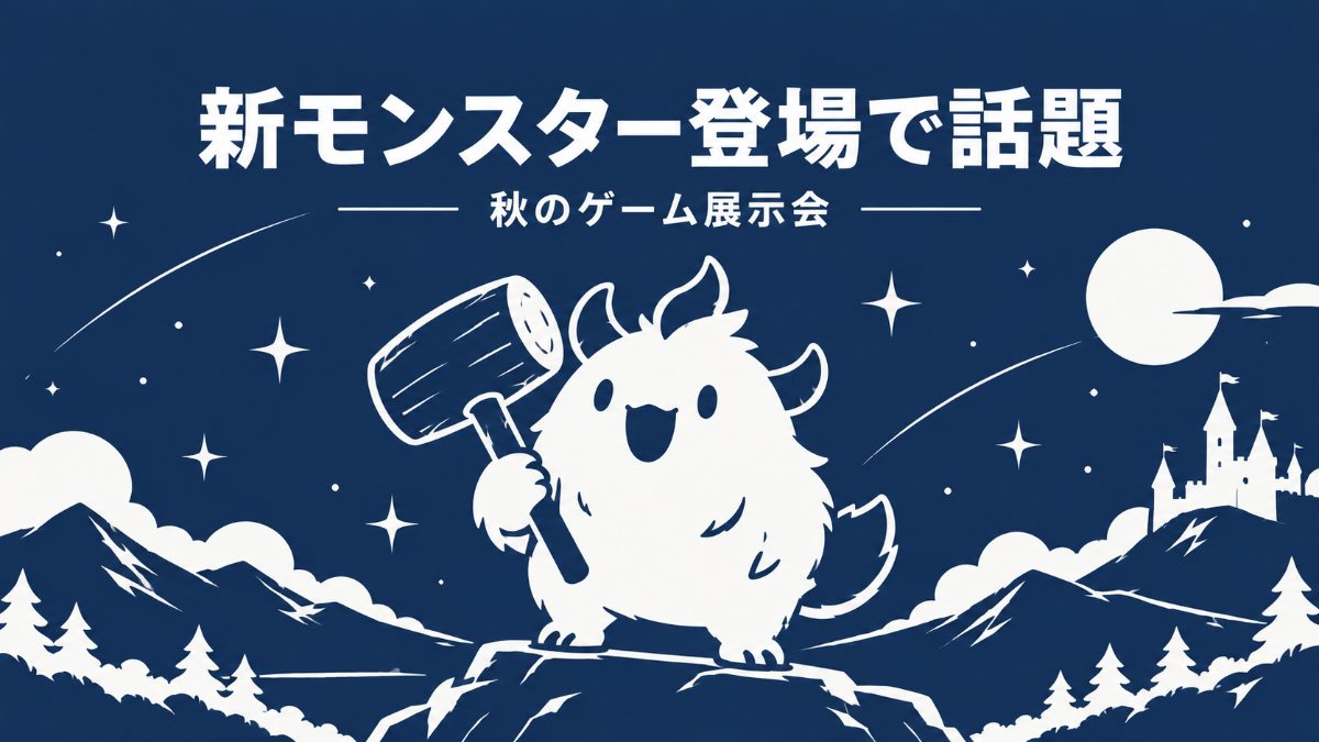 新モンスター登場イメージ