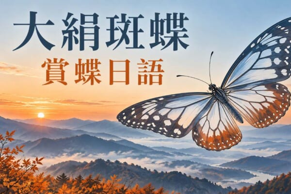 大絹斑蝶賞蝶日語
