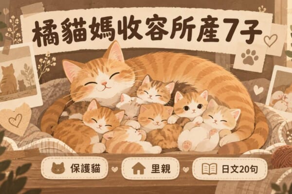 橘貓媽收容所產7子のイメージ画像
