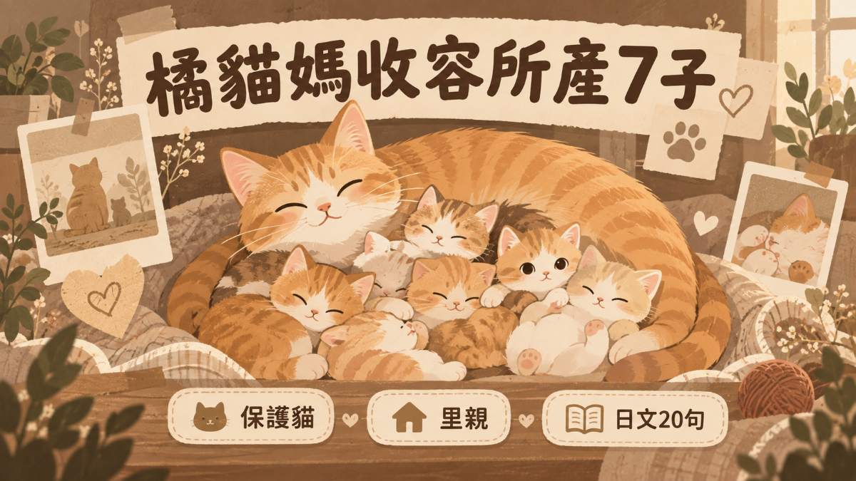 橘貓媽收容所產7子のイメージ画像