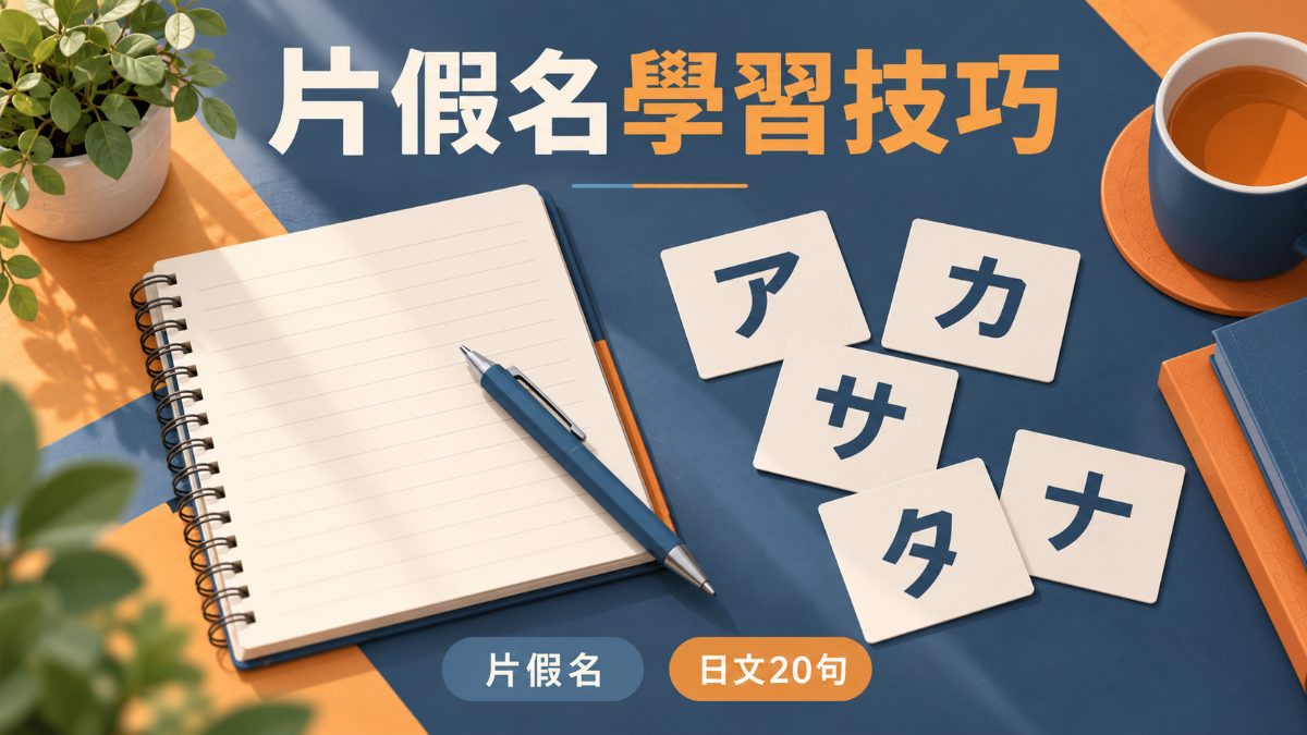 外來語片假名怎麼拼？20個轉寫規則一次搞懂