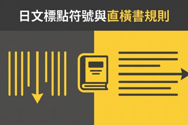 日文標點符號與直橫書規則 封面圖