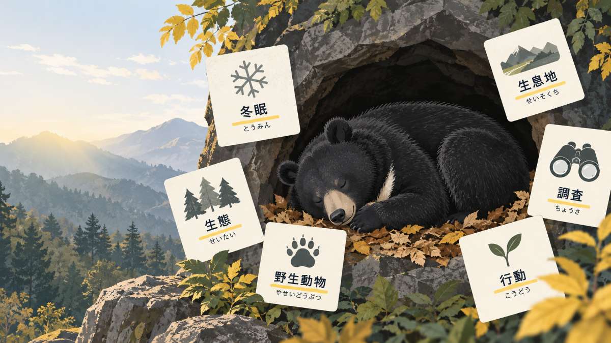 台灣黑熊野外追蹤最新進展！15個生態保育日文單字