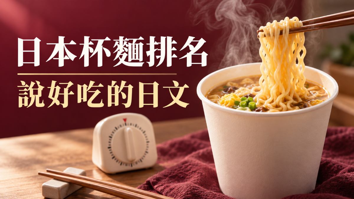 日本杯麵排名第1名是日清拉王！說泡麵好吃的日文整理