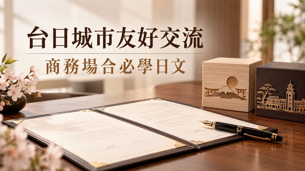 新竹市與宮崎市簽友好交流協定!台日交流必學商務日文 新竹市與宮崎市簽友好交流協定!台日交流必學商務日文