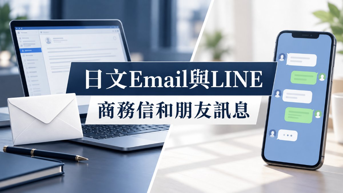 日文Email與LINE怎麼寫?商務信和朋友訊息的差別 日文Email與LINE怎麼寫?商務信和朋友訊息的差別