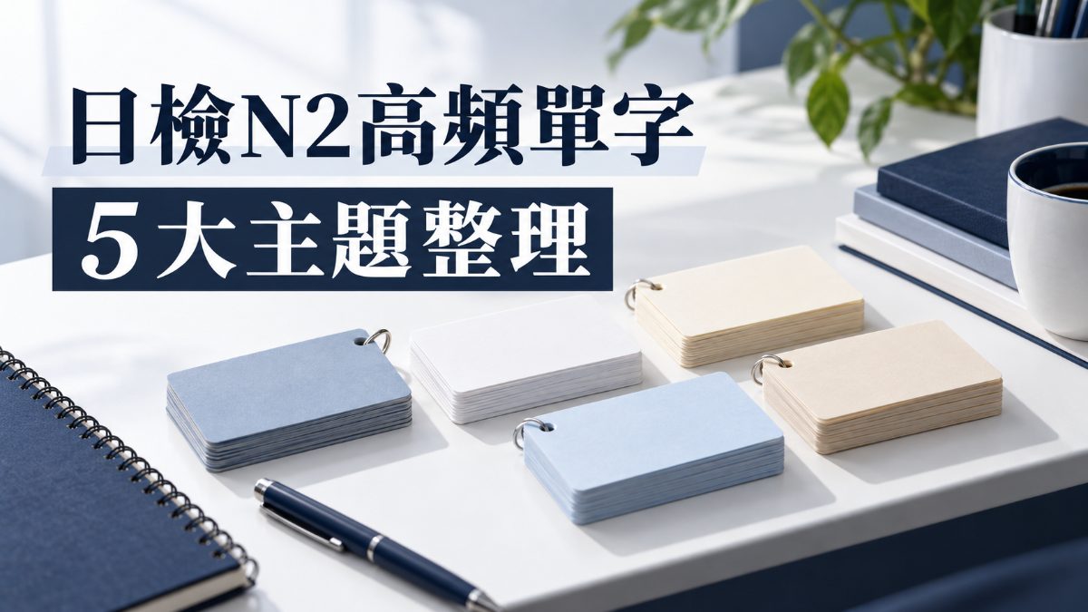 日檢N2高頻單字主題整理！職場、新聞到常考動詞